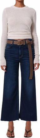 Citizens Of Humanity Lyra Wide Leg Crop Jeans In Lotus