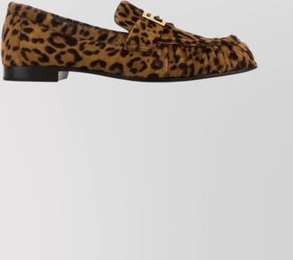 Fendi leather loafers