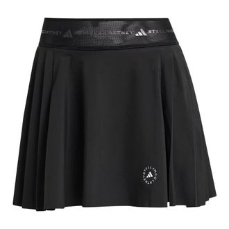 adidas Adidas by Stella McCartney, Short Skirts, female, Black, Size: XS Training Pleated Skort