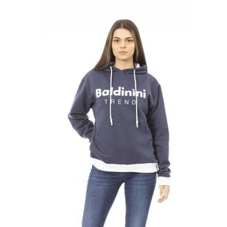Baldinini Navy Blue Cotton Womens Sweatshirt