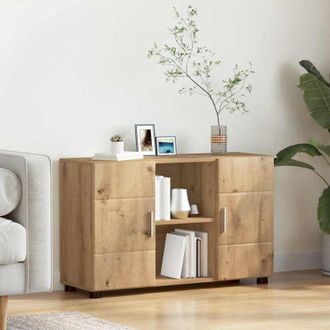 vidaXL vidaXL Credenza FLORIN Rovere artigianale 88,5 x 30,5 x 55,5 cm