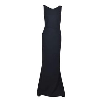La Petite Robe Di Chiara Boni Gown met gedrapeerde rug - Dames - Jurken - Zwart - Maat: XL
