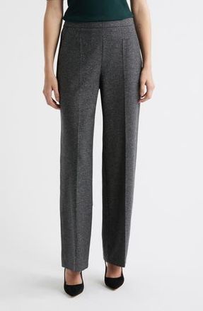 BOSS Tilepa Wool & Silk Blend Pants in Charcoal Slub at Nordstrom Rack, Size 2