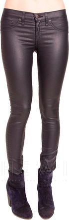 Rag & Bone Rag & Bone Zipped-Hem Wet-Look Jeans Size 26/66