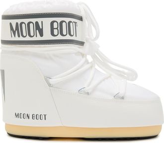 Moon Boot Moon Boot Icon Padded Nylon Snow Boots - White - 4244 (IT42 - 44 / UK9 - 11)