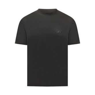 Emporio Armani Stretch Jersey T-Shirt - Heren - T-shirts - Zwart - XL - Katoen - Tops