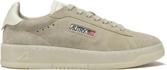 Autry Beige Su&egrave;de Lage Sneakers Dallas - Heren - Sneakers - Beige - 38 EU - Su&egrave;de - Schoenen