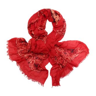 La Martina Winter Scarves, female, Red, ONE SIZE, I3312 Scarf