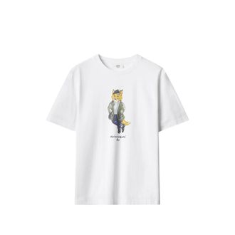 Maison Kitsun&eacute; Fox-print T-shirt