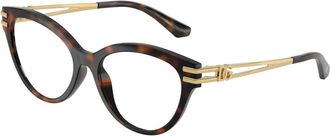 Dolce & Gabbana Dg5116 Optisch montuur - Dames - Accessoires - Bruin - Maat: 54 MM