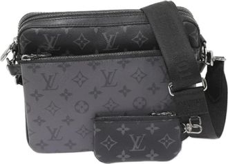 Louis Vuitton Pre-owned Canvas crossbody-bags - Dames - Vintage Schoudertas - Zwart - ONE Size - Vintage
