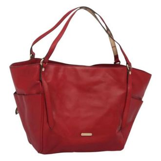 Burberry Pre-owned borse di pelle - - Pre-owned - Donna - Rosso - ONE SIZE