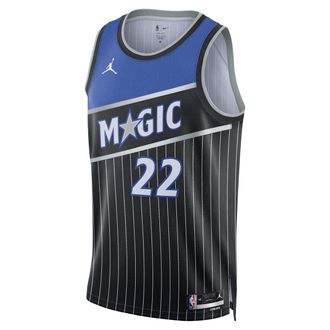 Nike Jordan Orlando Magic 2025/26 Statement Edition Nike Mens Dri-FIT NBA Swingman Jersey in Black | HM4880-011