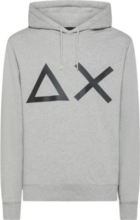 Sun 68 Hoodie - Heren - Hoodies - Grijs - M - Hoodies & sweatvesten