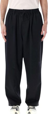 Yohji Yamamoto Jogging Relaxed Fit Wool Pants
