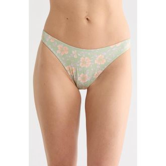 Billabong More To Sea Skimpy Hike Bikini Bottoms in Pistachio at Nordstrom Rack, Size Large