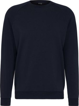 Stoic MerinoFleece270 MMXX.Lulea Crew Merinopullover f&uuml;r Herren | blau
