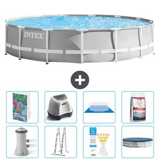 Intex Piscina Prism Frame Redonda - 457x107 Cm - 9-piezas S649