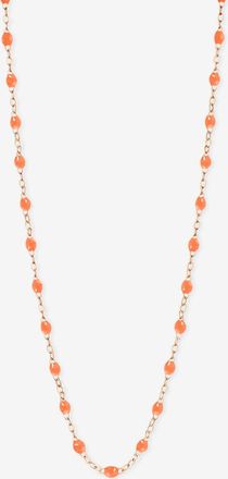 Gigi Clozeau Halskette aus Roségold und Harzperlen Classique Gigi