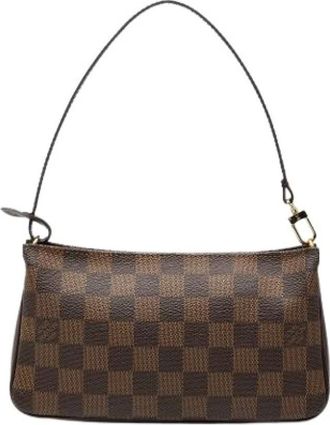 Louis Vuitton Pre-owned Shoulder Bags, female, Brown, Size: ONE SIZE Pre-owned Vintage Shoulder Bag