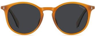Polaroid 51mm Polarized Phantos Sunglasses in Orange/Grey at Nordstrom
