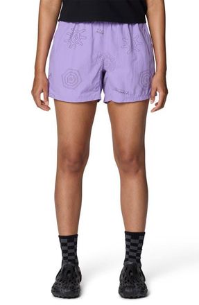 Mountain Hardwear Stryder Shorts in Harbor Violet Screens Print at Nordstrom, Size X-Small 3