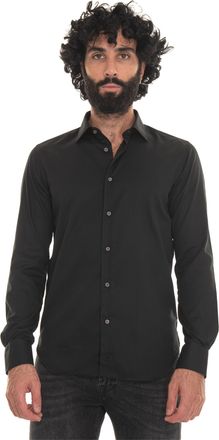 Carrel Camicia classica da uomo Nero Carrel Uomo