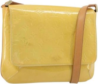 Louis Vuitton Pre-owned Vintage Schoudertas - Dames - Vintage Schoudertas - Geel - ONE Size - Leer - Vintage
