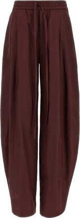Andamane Wide Trousers, female, Red, XS, Taffeta Trousers
