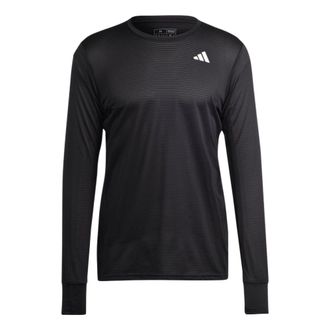 adidas Own the Run Long Sleeve Tee Black HM8436