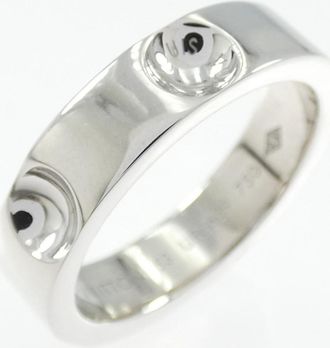 Louis Vuitton White Gold (18K) Band Ring (Pre-Owned)