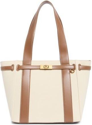 Steve Madden Banchor Canvas Tote in Natural Canvas/Nutshell at Nordstrom Rack