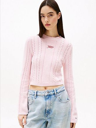 Tommy Hilfiger Cable Knit Crew Neck Jumper