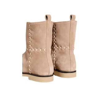Freda Salvador Freda Salvador Rocky Stucco Suede Shearling 5056-STUCCO Womens