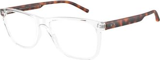 A|X Armani Exchange Demo Square Mens Eyeglasses AX3048 8235 54