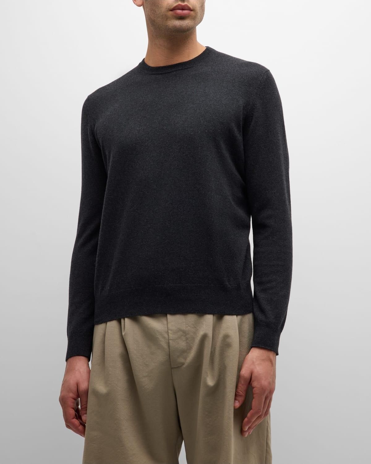 【送料&関税込】Diesel S-ruben Sweatshirt Men's Sweatshirt with distressed front | Grey | Diesel