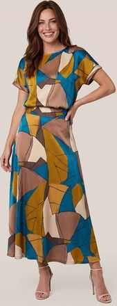 Mart Visser Scarlett Print Top Petrol / Multi