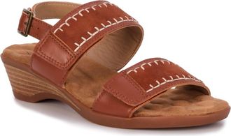 Ros Hommerson Womens Kateri Sandal In Luggage Ginger