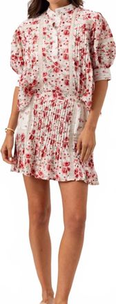 Sundays Camari Mini Skirt In Rosebud