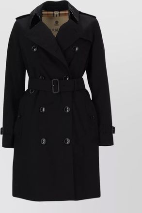 Burberry jacket featuring epaulettes and storm flap
