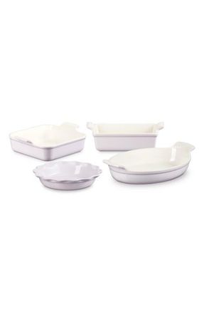 LE CREUSET Heritage 4-Piece Bakeware Set in Shallot at Nordstrom