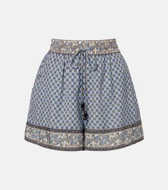 Veronica Beard Vivaldi printed shorts