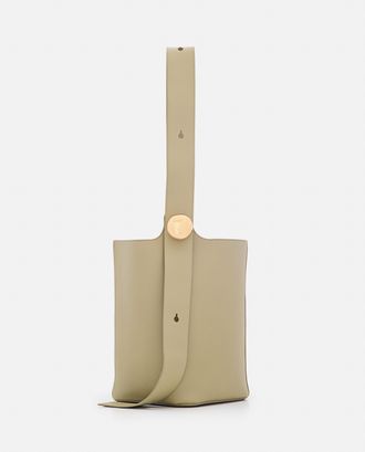 Loewe Medium Pebble Bucket Borsa In Pelle