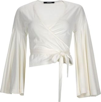 Jacquemus Le Cache Coeur Ventadou Wrap Top