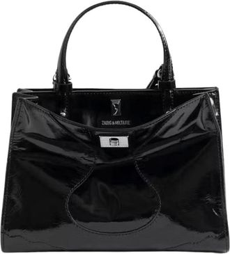 Zadig&Voltaire Borsa Jack Mini Vintage Patent - - Bags - Donna - Nero - ONE SIZE