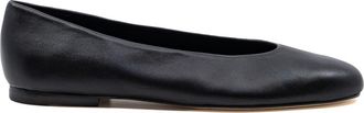 Andrea Gomez Dalia Leather Ballerina Flat in Black at Nordstrom, Size 37.5
