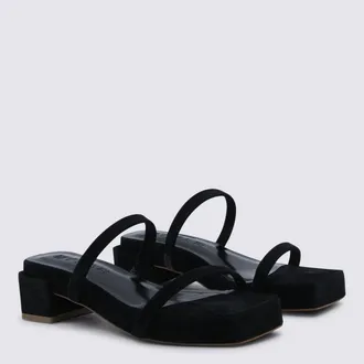 by FAR Womens Sandals Black _cover Le Sole