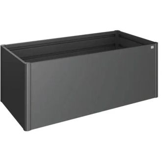 BIOHORT aiuola rialzata 2x1 grigio scuro metallizzato - biohort. 65015