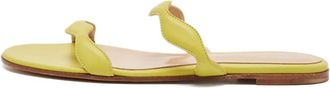 Gianvito Rossi Sandali slides Wave - Giallo