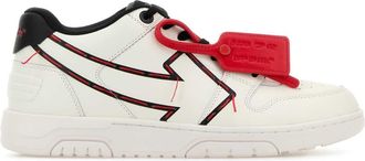 Off-white White Leather Out Of Office Sneakers